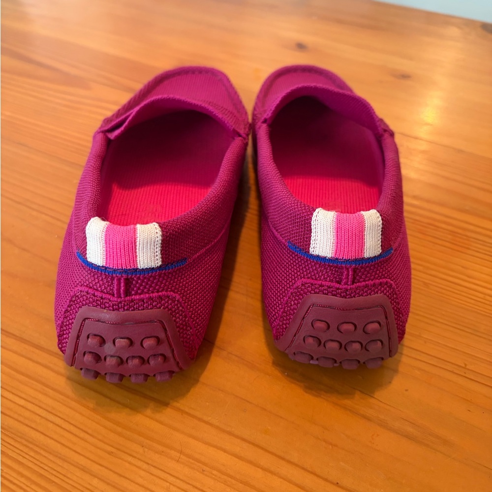 Rothy Berry Pink Loafers - Picture 2 of 4